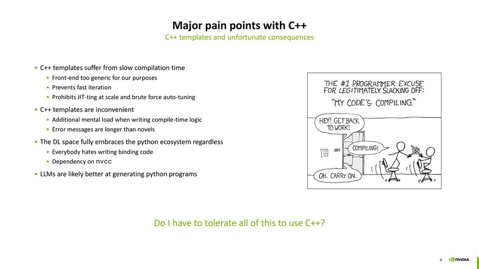 thumbnail of Enable Tensor Core Programming in Python with CUTLASS 4.0